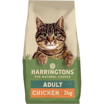 Harringtons Chicken Cat Food - 2kg Pack of 4 Harringtons Chicken Cat Food - 2kg Pack of 4