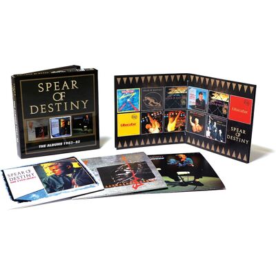 Cherry Red Records Spear of Destiny 1983-85 Punk - CD Box Set Cherry Red Records Spear of Destiny 1983-85 Punk - CD Box Set