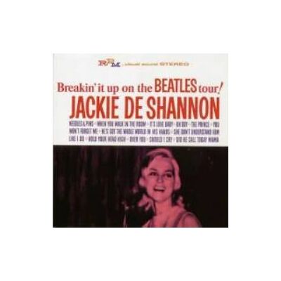 Cherry Red Records Jackie DeShannon - Breakin' It Up On the Beatles Tour - CD de Musique - Publicité Cherry Red Records Jackie DeShannon - Breakin' It Up On the Beatles Tour - CD de Musique - Publicité