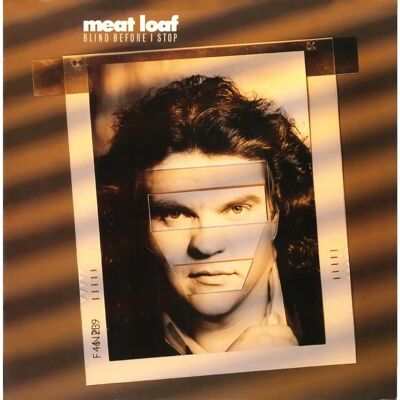 Cherry Red Records Meat Loaf Blind Before I Stop - Album - Publicité Cherry Red Records Meat Loaf Blind Before I Stop - Album - Publicité