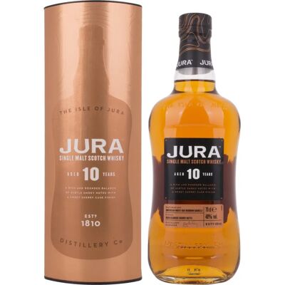 Isle of Jura 10 Year Old Single Malt Whisky - Scotch Isle of Jura 10 Year Old Single Malt Whisky - Scotch