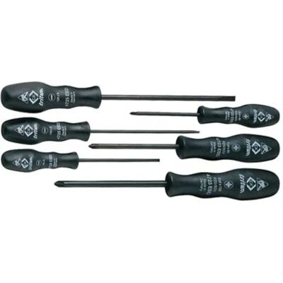 CK Tools T4741ESD Triton ESD Schroevendraaierset - 6 Stuks CK Tools T4741ESD Triton ESD Schroevendraaierset - 6 Stuks