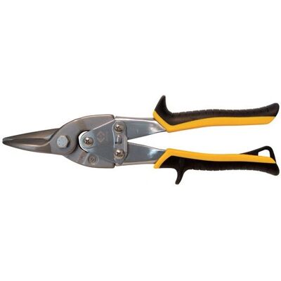 C.K Tools T4537AS Snips - Straight, Steel, Ergonomic C.K Tools T4537AS Snips - Straight, Steel, Ergonomic