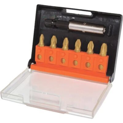 CK Tools T4569TINC Schraubendreher 6 in 1 Bitsatz TIN PZD - Schrauberset CK Tools T4569TINC Schraubendreher 6 in 1 Bitsatz TIN PZD - Schrauberset