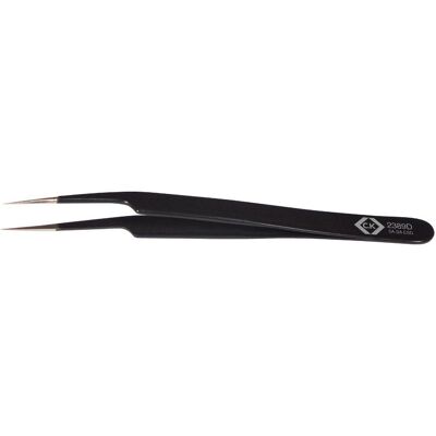 C.K T2389D Stainless Steel ESD Precision Tweezer - 115mm C.K T2389D Stainless Steel ESD Precision Tweezer - 115mm
