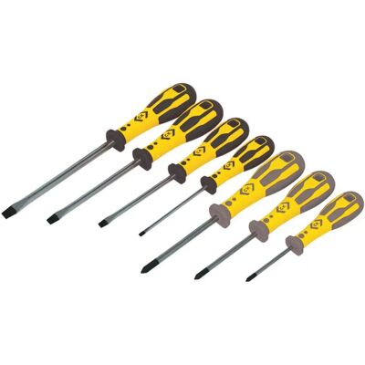 CK Tools T49162D Dextro Schroevendraaier Set - Slotted & PH - 7 Stuks CK Tools T49162D Dextro Schroevendraaier Set - Slotted & PH - 7 Stuks