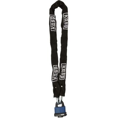 Cadena de Seguridad Kasp Modelo K4508135A 8x1100mm y Candado K13545 Cadena de Seguridad Kasp Modelo K4508135A 8x1100mm y Candado K13545