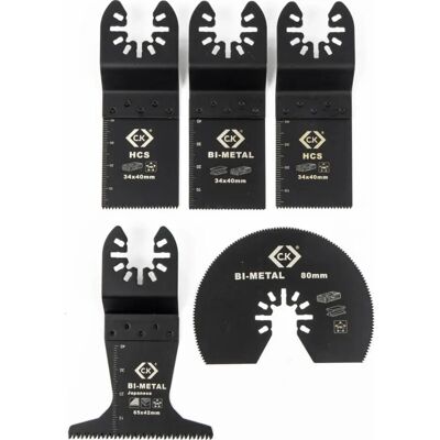 CK Tools T0870 Multitool Blade - 5 Piece Set CK Tools T0870 Multitool Blade - 5 Piece Set