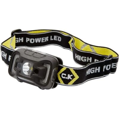 CK Tools T9613 Czołówka - 220 lumen, Regulowana, LED, Wodoodporna CK Tools T9613 Czołówka - 220 lumen, Regulowana, LED, Wodoodporna