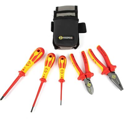 C.K T5980 Kit de Herramientas Esenciales - Electricista C.K T5980 Kit de Herramientas Esenciales - Electricista