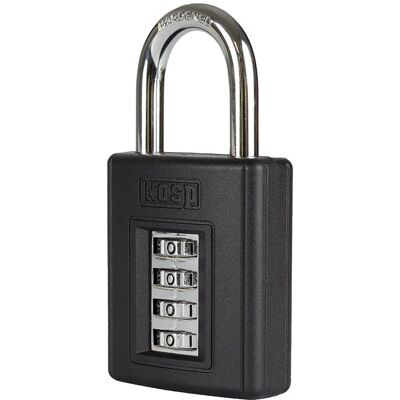 Kasp K11550D Vorhängeschloss - Zahlenschloss 50 mm Kasp K11550D Vorhängeschloss - Zahlenschloss 50 mm