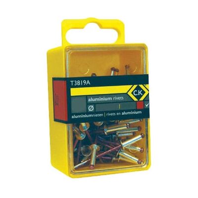 C.K Tools T3819A 620 Blindnitter - Aluminium 40 Stk. C.K Tools T3819A 620 Blindnitter - Aluminium 40 Stk.