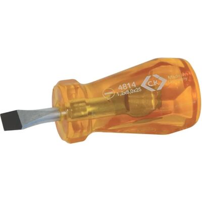CK Tools T4814 31 Hoogleger staal schroevendraaier - Plat schroevendraaier CK Tools T4814 31 Hoogleger staal schroevendraaier - Plat schroevendraaier