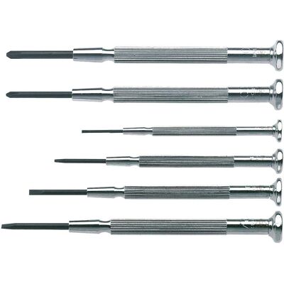Set di cacciaviti di precisione CK Tools T4854P - Kit con impugnatura ergonomica Set di cacciaviti di precisione CK Tools T4854P - Kit con impugnatura ergonomica