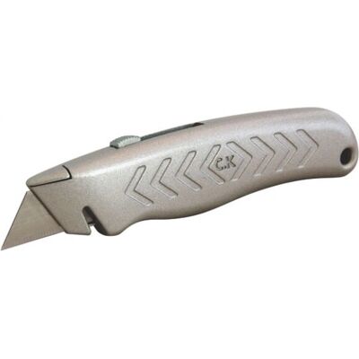 C.K Tools T0956-1 Retracting Utility Knife - Safety Blade Dispenser C.K Tools T0956-1 Retracting Utility Knife - Safety Blade Dispenser