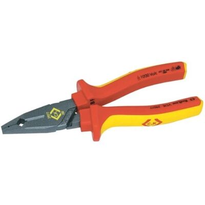 Pince d'électricien RedLine VDE CK Tools CK T39077-180 180mm Pince d'électricien RedLine VDE CK Tools CK T39077-180 180mm