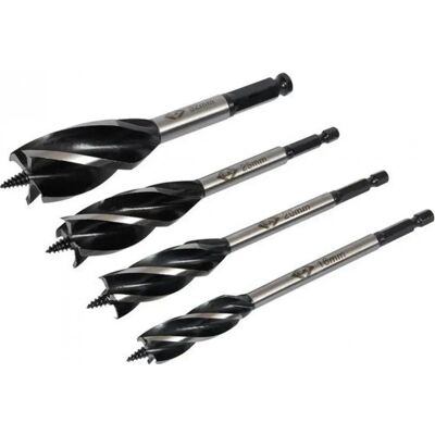 CK Tools T2943S4 Fast4 Holz-Bohrer-Set - Hochgeschwindigkeit, 4 Schneidkanten CK Tools T2943S4 Fast4 Holz-Bohrer-Set - Hochgeschwindigkeit, 4 Schneidkanten