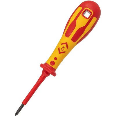 CK Tools CK T49142-0 Dextro VDE Elektriker Isolierter Schraubenzieher PH 0 CK Tools CK T49142-0 Dextro VDE Elektriker Isolierter Schraubenzieher PH 0