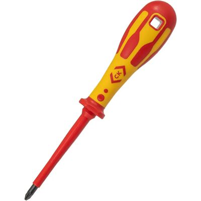 CK Tools T49142-2 DextroVDE Elektriker Isolierter Schraubenzieher PH 2 CK Tools T49142-2 DextroVDE Elektriker Isolierter Schraubenzieher PH 2