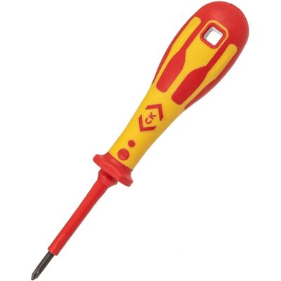 Cacciavite isolato VDE per elettricisti CK Tools T49143-0 - 60mm Cacciavite isolato VDE per elettricisti CK Tools T49143-0 - 60mm