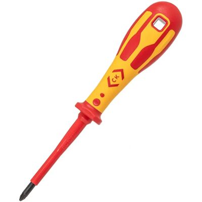CK Tools T49143-1 Dextro VDE Electricians Insulated Screwdriver - 80mm - Insulated Screwdriver CK Tools T49143-1 Dextro VDE Electricians Insulated Screwdriver - 80mm - Insulated Screwdriver