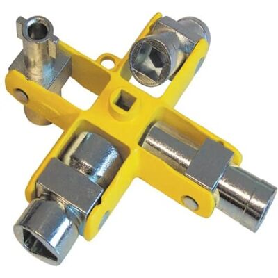 CK Tools T4451-2 Universele 9-in-1 Kruiskoppeling Sleutel CK Tools T4451-2 Universele 9-in-1 Kruiskoppeling Sleutel