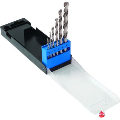 CK Tools T3101 HSS Spiralbohrer-Set - Metall, 6 Stück CK Tools T3101 HSS Spiralbohrer-Set - Metall, 6 Stück