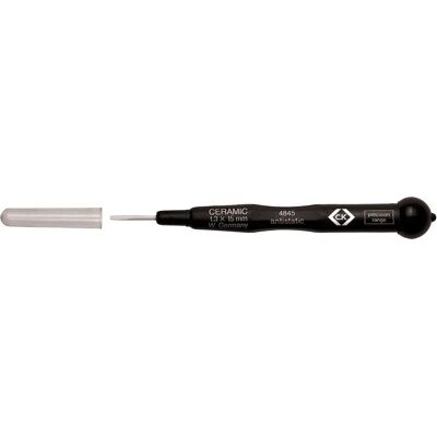 CK Tools T4845 18 Cortador cerámico de precisión - Óxido de zirconio, 1,8 mm CK Tools T4845 18 Cortador cerámico de precisión - Óxido de zirconio, 1,8 mm