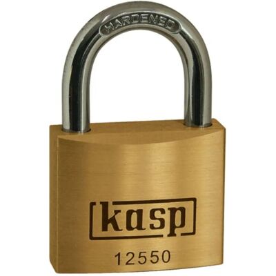 Kasp K12550A2 Premium Brass Padlock - 50mm Kasp K12550A2 Premium Brass Padlock - 50mm