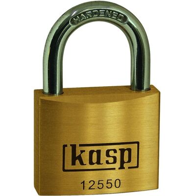 Kasp K12550D Premium Brass Padlock - 50mm Kasp K12550D Premium Brass Padlock - 50mm
