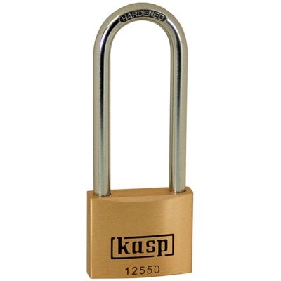 Kasp K12550L80D Premium Messing-Schloss - 50x80mm - Lange Bügel Kasp K12550L80D Premium Messing-Schloss - 50x80mm - Lange Bügel