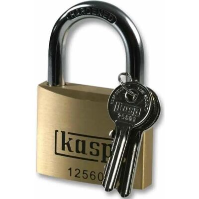Kasp K12560A1 Premium Brass Padlock - 60mm Kasp K12560A1 Premium Brass Padlock - 60mm
