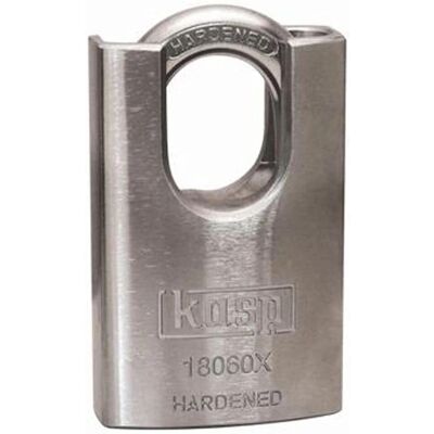 Kasp K18060XD hartowana stalowa kłódka - 60mm - Zamknięty łuk Kasp K18060XD hartowana stalowa kłódka - 60mm - Zamknięty łuk