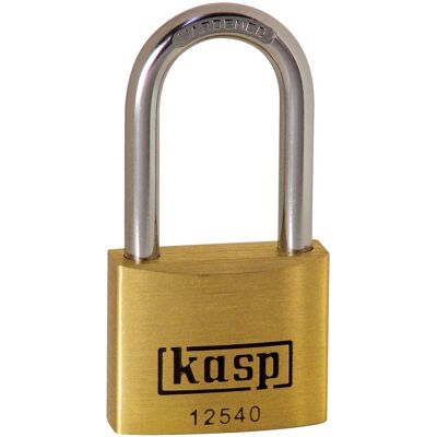 Kasp K12540L40A5 Luksusowy mosiężny zamek - 40x40mm - Długi haki Kasp K12540L40A5 Luksusowy mosiężny zamek - 40x40mm - Długi haki