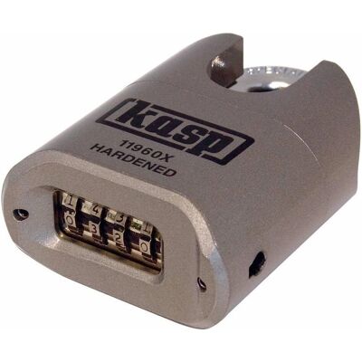 Kasp K11960XD High Security Padlock - 4-Digit, 60mm, Close Shackle Kasp K11960XD High Security Padlock - 4-Digit, 60mm, Close Shackle