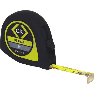 CK T3442M 3 Tape Measure - Soft Tech 3m CK T3442M 3 Tape Measure - Soft Tech 3m
