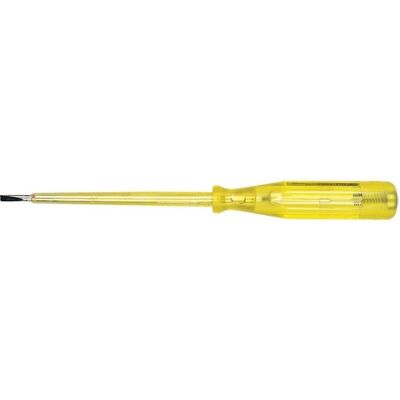 C.K Tools 440012 Tester di Tensione - Cacciavite, Lama 100mm, Giallo, Isolato, 220-250V C.K Tools 440012 Tester di Tensione - Cacciavite, Lama 100mm, Giallo, Isolato, 220-250V