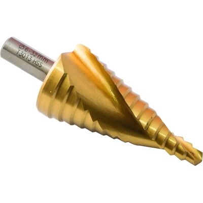 C.K Tools T3013 Titanium Coated HSS Multi-Step Drill - Drill Type C.K Tools T3013 Titanium Coated HSS Multi-Step Drill - Drill Type