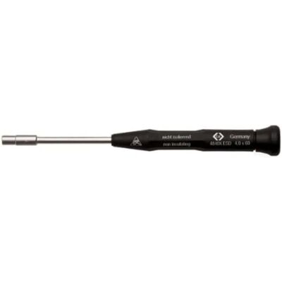 CK Tools T4840XESD40 Nussdreher 4,0x60mm - Nut Spinner CK Tools T4840XESD40 Nussdreher 4,0x60mm - Nut Spinner