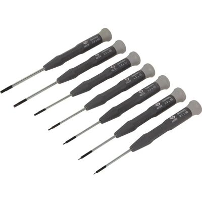 Ensemble de tournevis hexagonaux de précision CK Tools T4874X - 7 pièces - Publicité Ensemble de tournevis hexagonaux de précision CK Tools T4874X - 7 pièces - Publicité