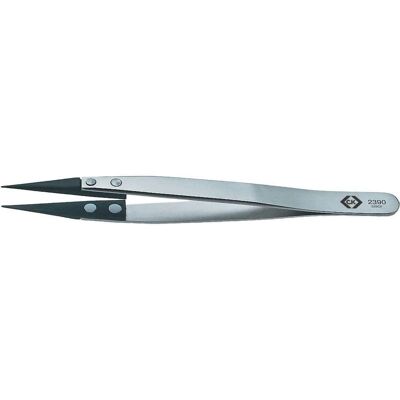 CK Tools T2390 Kohlenstofffaser-ESD-Zange - Pinzette CK Tools T2390 Kohlenstofffaser-ESD-Zange - Pinzette