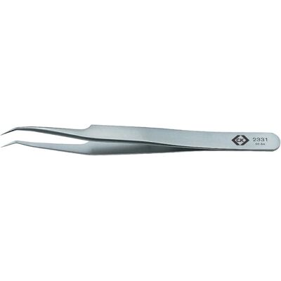 C.K Tools T2331 Precision Tweezers - Stainless Steel - 115mm C.K Tools T2331 Precision Tweezers - Stainless Steel - 115mm