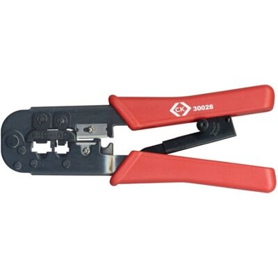 CK Tools T3852A Ratchet Crimping Pliers - Voor modulare stekkers CK Tools T3852A Ratchet Crimping Pliers - Voor modulare stekkers
