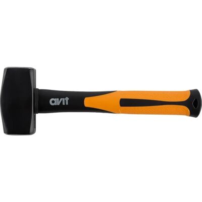 Avit AV03020 Club Hamers - 1.1Kg - Robuuste Staalkop & Fiberglass Handvat Avit AV03020 Club Hamers - 1.1Kg - Robuuste Staalkop & Fiberglass Handvat
