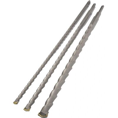 Kit de 3 mèches SDS Avit AV08014 1m Kit de 3 mèches SDS Avit AV08014 1m