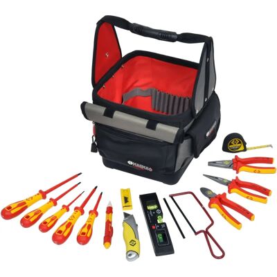 Zestaw narzędzi elektryka CK T5952 - 14 elementów Zestaw narzędzi elektryka CK T5952 - 14 elementów
