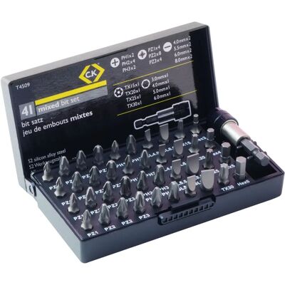 Set di inserti cacciavite C.K Magma T4509 - 41 pezzi Set di inserti cacciavite C.K Magma T4509 - 41 pezzi