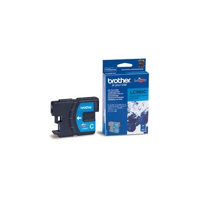 Brother LC980C Cyan Inktcartridge - Origineel Brother LC980C Cyan Inktcartridge - Origineel