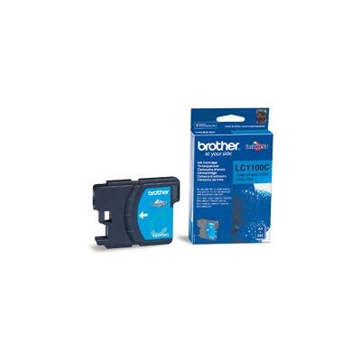 Brother LC1100C Cyan Inktcartridge - Standaard opbrengst Brother LC1100C Cyan Inktcartridge - Standaard opbrengst