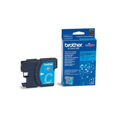Brother LC-1100HYC Cyan Inktcartridge - Hoge Capaciteit Brother LC-1100HYC Cyan Inktcartridge - Hoge Capaciteit